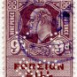 (I.B) Edward VII Revenue : Foreign Bill 9d (KS & Co perfin)