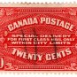(I.B) Canada Postal : Special Delivery 20c