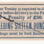 (I.B) QV Revenue : Cavendish Tobacco Duty - not exceeding 16oz