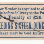 (I.B) QV Revenue : Cavendish Tobacco Duty - not exceeding 16oz