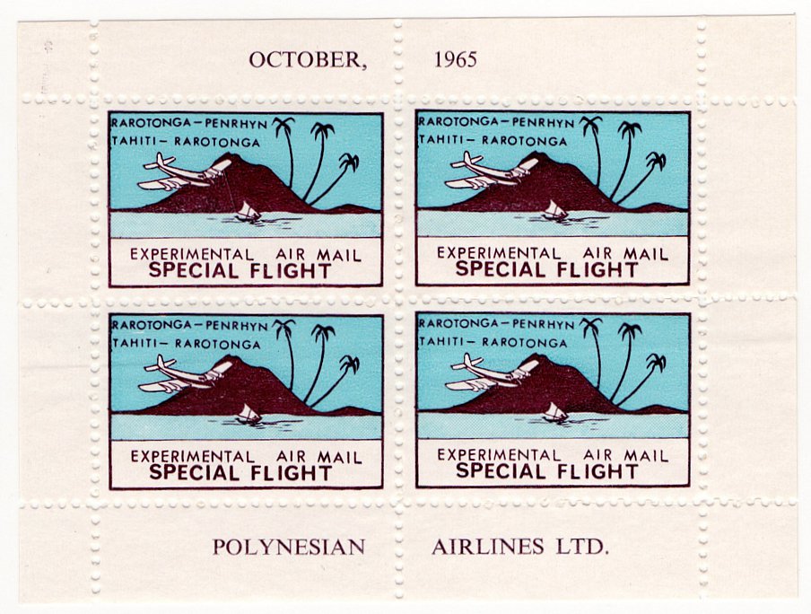 (I.B) Samoa Cinderella : Polynesian Airlines - Special Flight (Tahiti etc...)