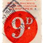(I.B) British Railways Board : Newspaper Parcel 9d