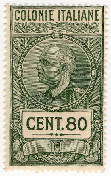 (I.B) Italy (Eritrea) Revenue : Duty Stamp 80c