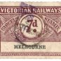 (I.B) Australia - Victoria Railways : Parcels 7d (Melbourne)