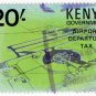 (I.B) KUT Revenue : Kenya Airport Departure Tax 20/- (underprint)