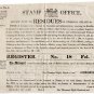 (I.B) George IV Revenue : Stamp Office Legacy Duty (Residues) complete document