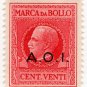 (I.B) Italy (East Africa) Revenue : Marca da Bollo 20c