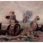 (I.B) Cinderella Collection : National War Savings - Whippet Tanks Postcard