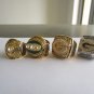 4pcs one set 1966 1967 1996 2011 Green Bay Packer Super bowl I CHAMPIONSHIP RING 11S