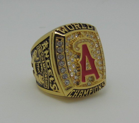 2002 Anaheim Angels MLB world series championship ring 11S