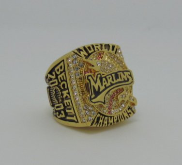 2003 Florida Marlins MLB world series ring replica size 11 US