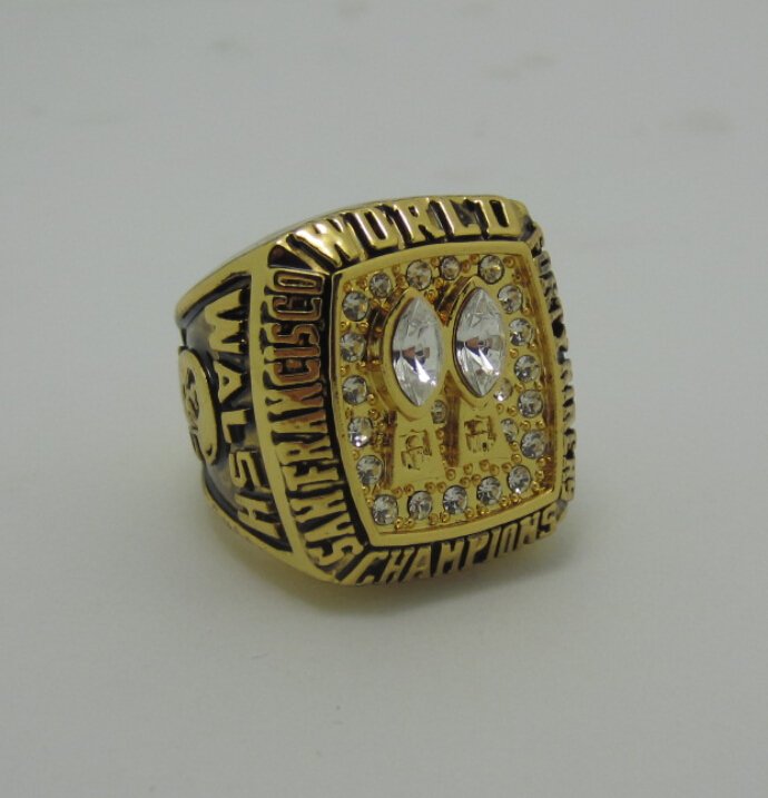 NFL 1984 San Francisco 49ers Super bowl XIX CHAMPIONSHIP RING Player ...