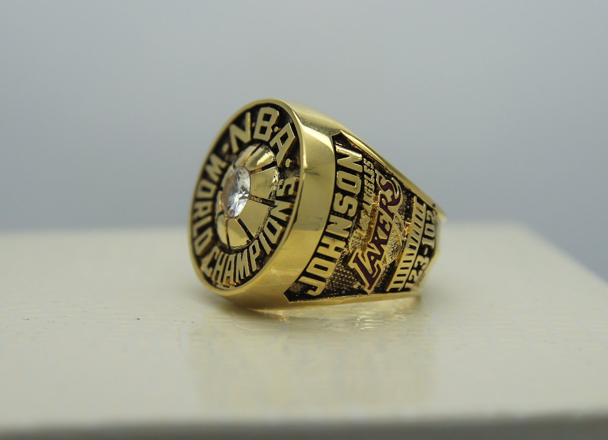 1980 Los Angeles lakers NBA Basketball Championship ring replica size 10S