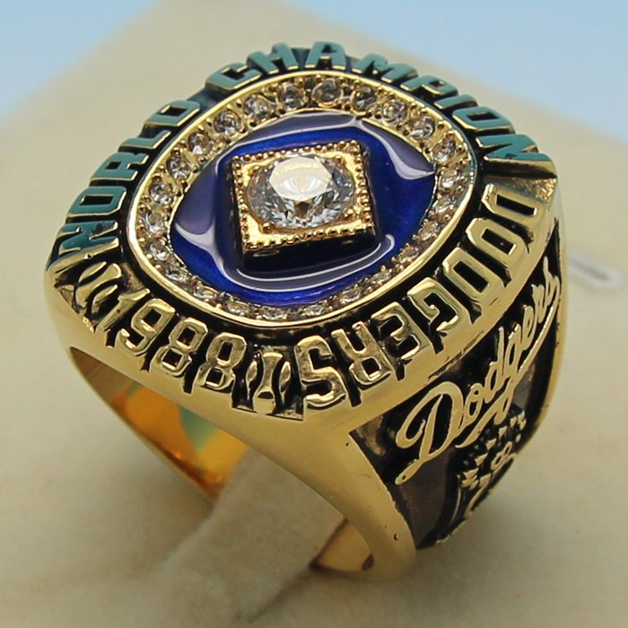 MLB 1988 Los Angeles Dodgers world series championship ring 10S