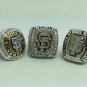 One set 3PCS 2010 2012 2014  MLB San Francisco Giants World series Championship ring size 9-13 solid
