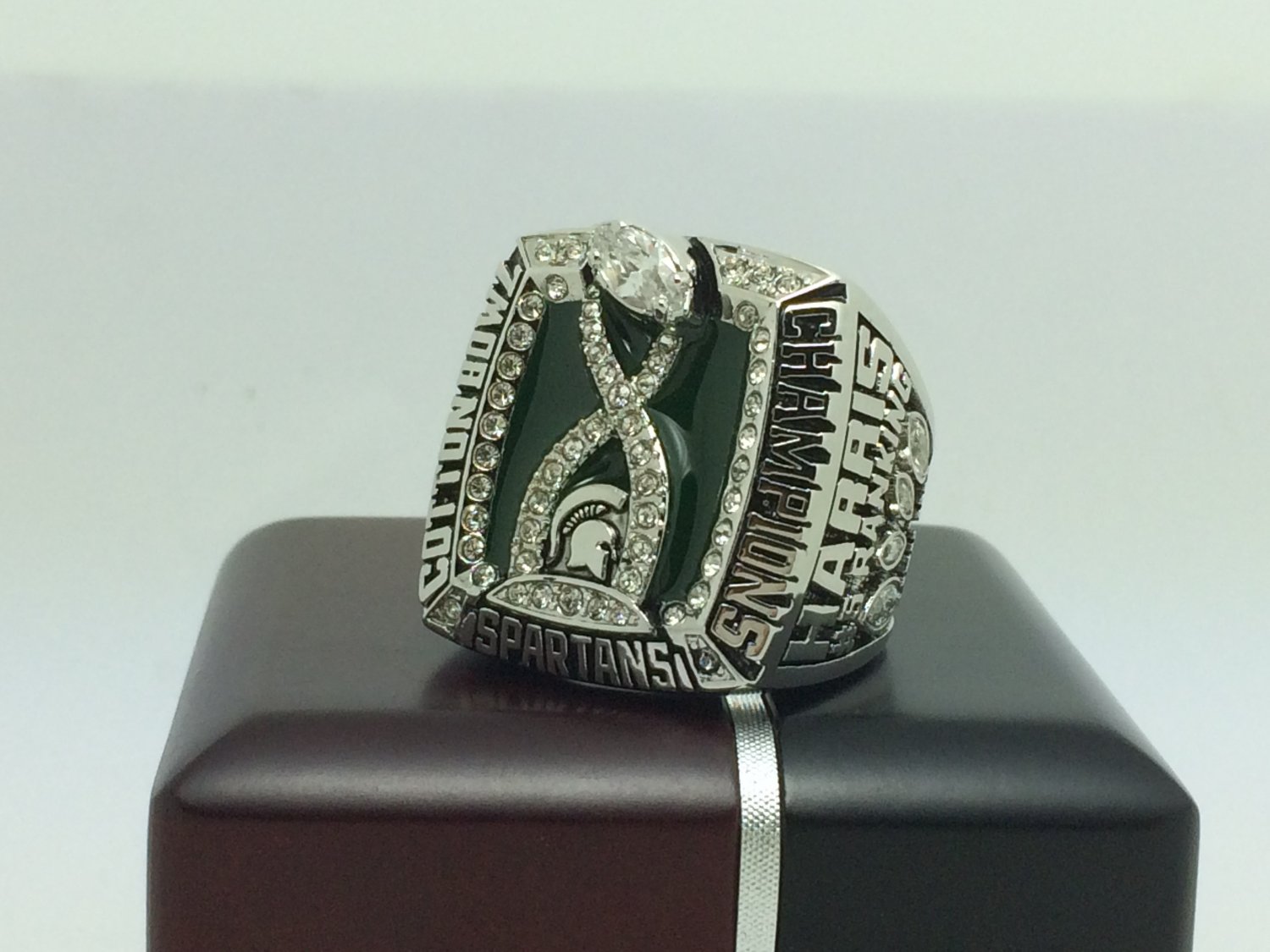 2015 Michigan State Spartans MSU Cotton Bowl Championship Ring 814S