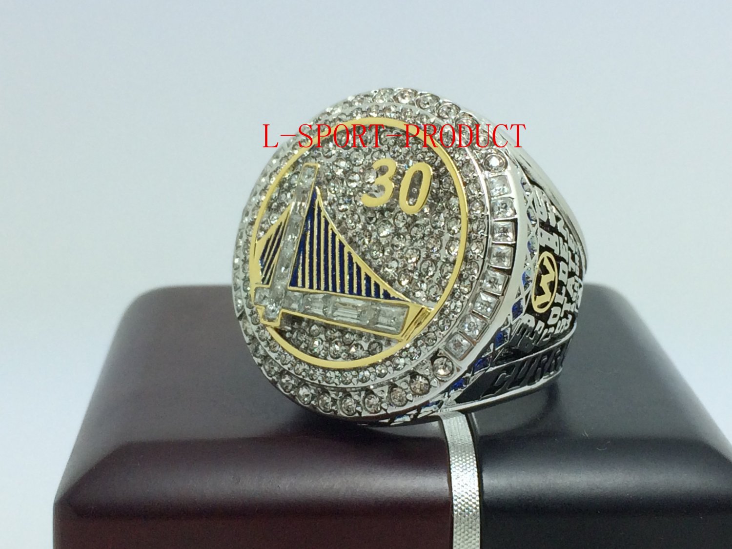 2015 Golden State Warriors NBA Basketball championship ring 814S for sale