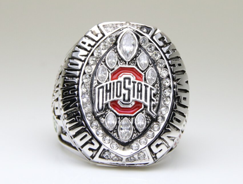 2014-2015 Ohio State Buckeyes College Championship Ring 8-14 Size Elliot