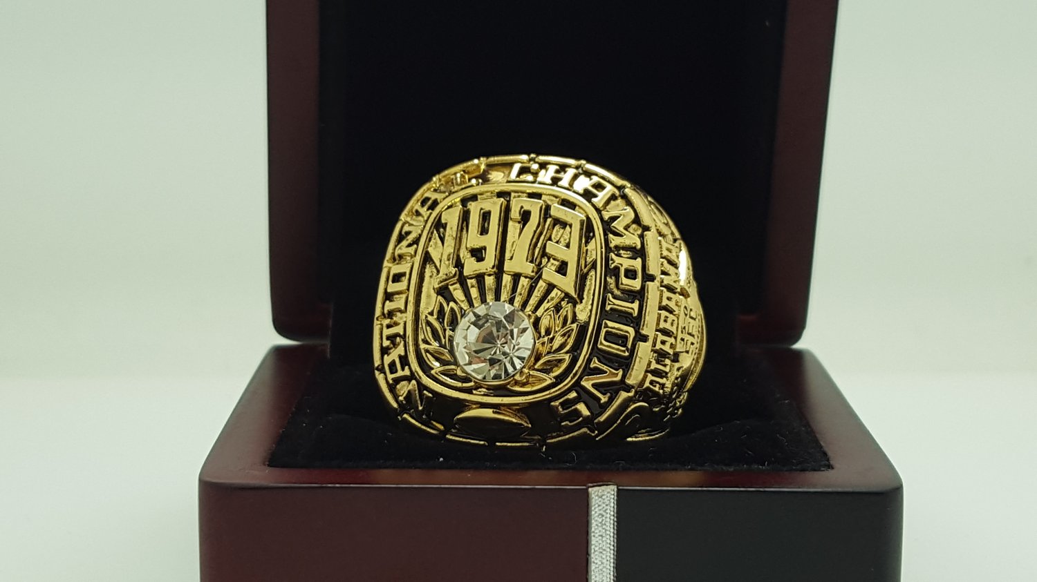 1973 Alabama Crimson SEC National Championship ring replica size 11 US