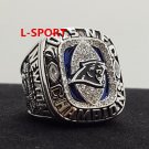 ON sale 2015 Carolina Panthers NFC super bowl  Rings 8-14S copper solid back