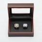 2 PCS 2006 2009 Super bowl CHAMPIONSHIP RING Indianapolis Colts 10-13 size with wooden case