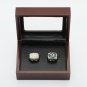 2PCS 1979 1999 LOS ANGELES RAMS NFC CHAMPIONSHIP RING 10-13 size with wooden case