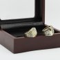 2PCS 1979 1999 LOS ANGELES RAMS NFC CHAMPIONSHIP RING 10-13 size with wooden case