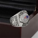 2007 New England Patriots AFC CHAMPIONSHIP RING 10-13 size with wooden case