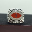 2008 UF Florida Gators BCS NCAA National championship ring 8-14S ingraved inside