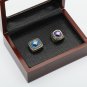 2PCS 1981 1988 Los Angeles Dodgers World Series CHAMPIONSHIP RING 10-13 size +wooden case