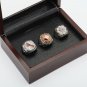 3PCS 1982 2006 2011 ST. LOUIS CARDINALS World Series CHAMPIONSHIP RING 10-13 size +wooden case