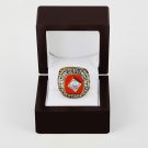 1991 Minnesota Twins World Series CHAMPIONSHIP RING 10-13 size +wooden case