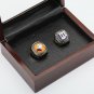2PCS 1987 1991 Minnesota Twins World Series CHAMPIONSHIP RING 10-13 size +wooden case