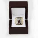 2002 Los Angeles Angels World Series CHAMPIONSHIP RING 10-13 size +wooden case