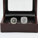 2PCS 2010 2012 San Francisco Giants World Series CHAMPIONSHIP RING 10-13 size +wooden case