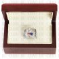 2003 Super bowl CHAMPIONSHIP RING New England Patriots 10-13 size with Logo wooden case