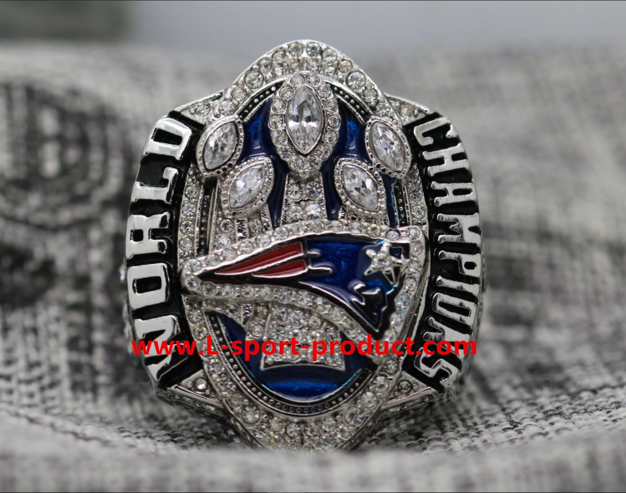 New England Patriots 2016 2017 world championship ring 10S for tom brady