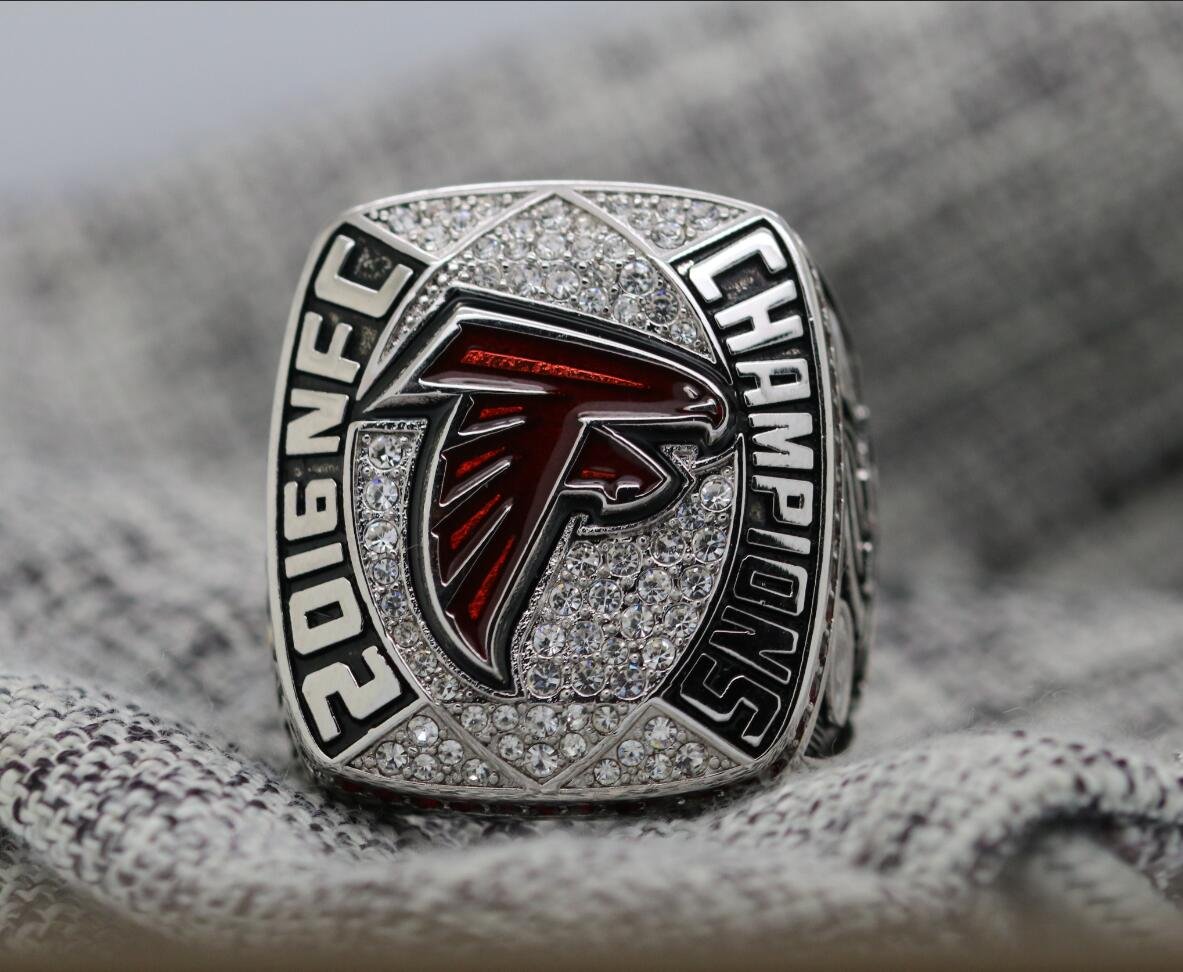 Custom 1998 Atlanta Falcons National Football Championship Ring