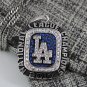 OFFICAL ONE NL National League 2017 Los Angeles Dodgers world series championship necklace+chain