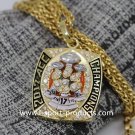 National Championship Ring 2017 Clemson tigers ACC Necklace with 22 inch chain