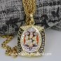 National Championship Ring 2017 Clemson tigers ACC Necklace with 22 inch chain