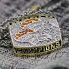1998 Denver Broncos super bowl championship necklace +22 inch chain