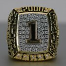 NCAA National Championship Ring 2000 Oklahoma Sooners Ring 8-14S