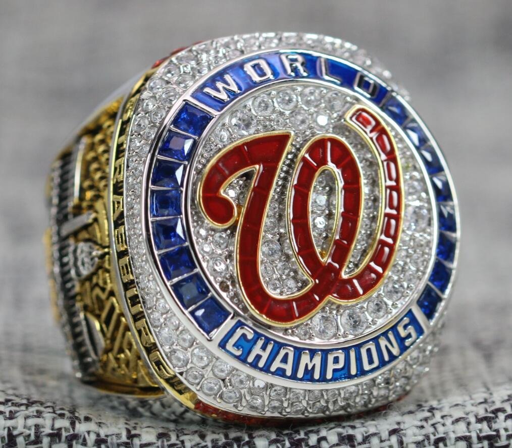 Pre-sale 2019 2020 Washington Nationals MLB World Series CHAMPIONSHIP RING 7-15S