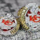 One Set 2019 2020 Kansas City Chiefs super bowl 54 championship ring 7-15S with necklace