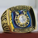 Premium Series 1970 Super bowl V CHAMPIONSHIP RING Baltimore Colts 7-16S
