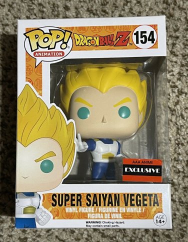 Funko Pop! Super Saiyan Vegeta: Dragonball Z (Exclusivo) #154