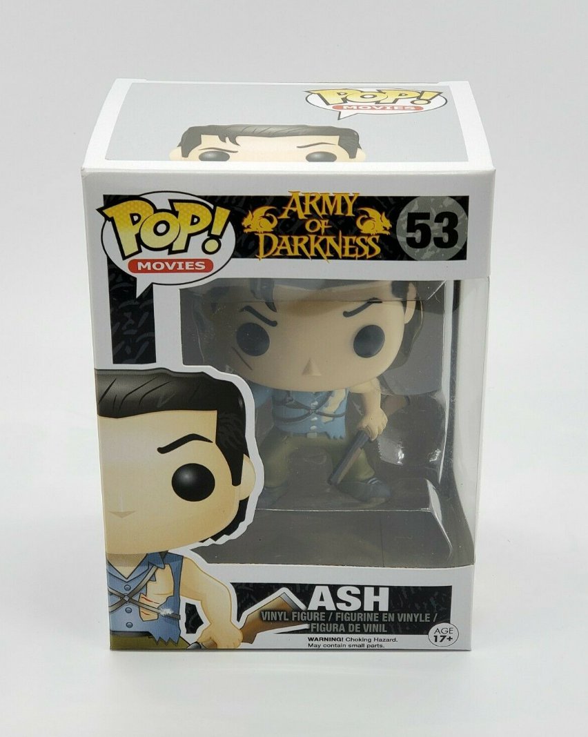 Funko Pop Movies Army of Darkness Ash 53 Vaulted Protector