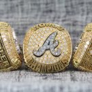 Atlanta Braves World Series Ring (2021) - Premium Series 7-16 size
