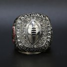 2015 Alabama Clemson Tide NCAA championship ring 11 size silver (156)